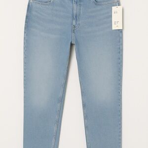 H&M Light Wash Straight Leg Jeans | Size 16 | NWT